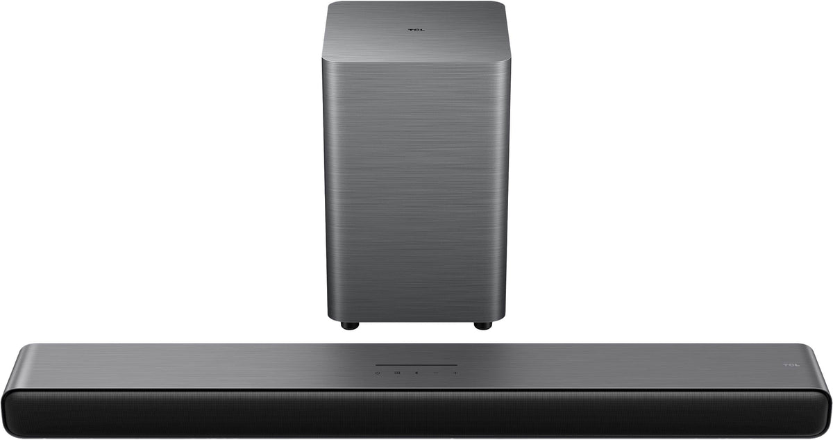 TCL - S-Class S55H 2.1 Channel S-Class Soundbar with Wireless Subwoofer, Dolby Atmos (2025) - Black