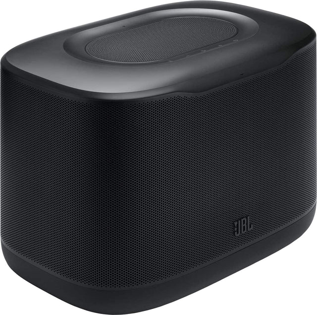 Front. JBL - Cove X1 3D Room-Filling Wi-Fi home speaker with Dolby Atmos and easy whole-home listening - 2026 - Black.