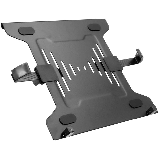 Front. Mount-It! - VESA Laptop Mount Tray for Monitor Arms, Adjustable Laptop Holder for 10–17 Inch Laptops - Black.