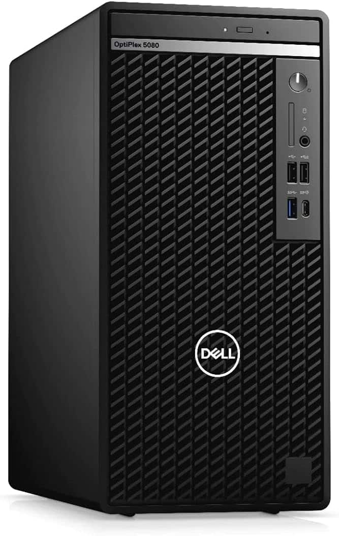Dell - Refurbished Excellent - Optiplex 5080 Tower i7-10700 32GB 1TB SSD Windows 11 Pro - Black