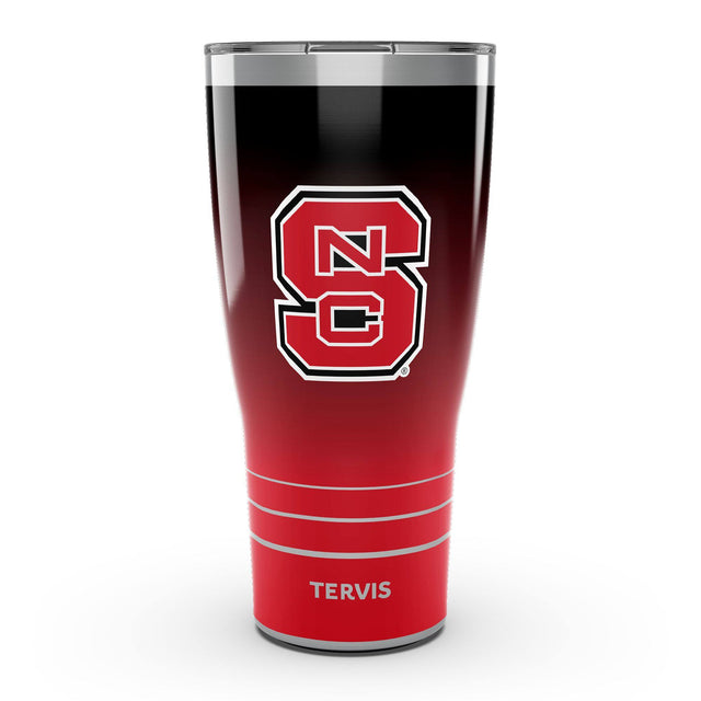 Front. Tervis - NC State Wolfpack 30oz. Ombre Stainless Steel Tumbler - Multicolor.