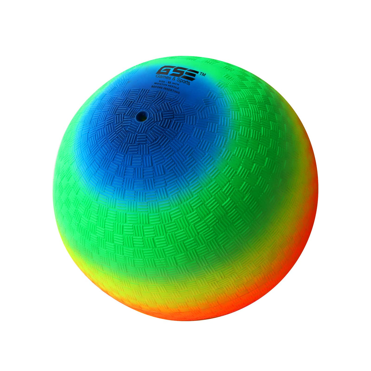 GSE Games & Sports Expert - Playground Balls,Kickball, Bouncy Dodge Ball,Handball for Indoor and Outdoor( 8.5-inch) - RAINBOW