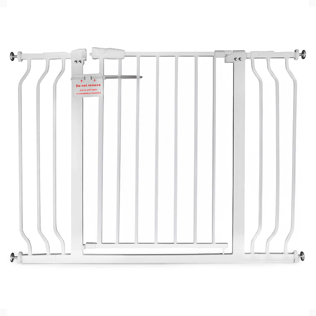 BalanceFrom Fitness - BalanceFrom Walk Thru Auto Close Hold Open Baby Safety Gate, 29.1-43.3 Inches
