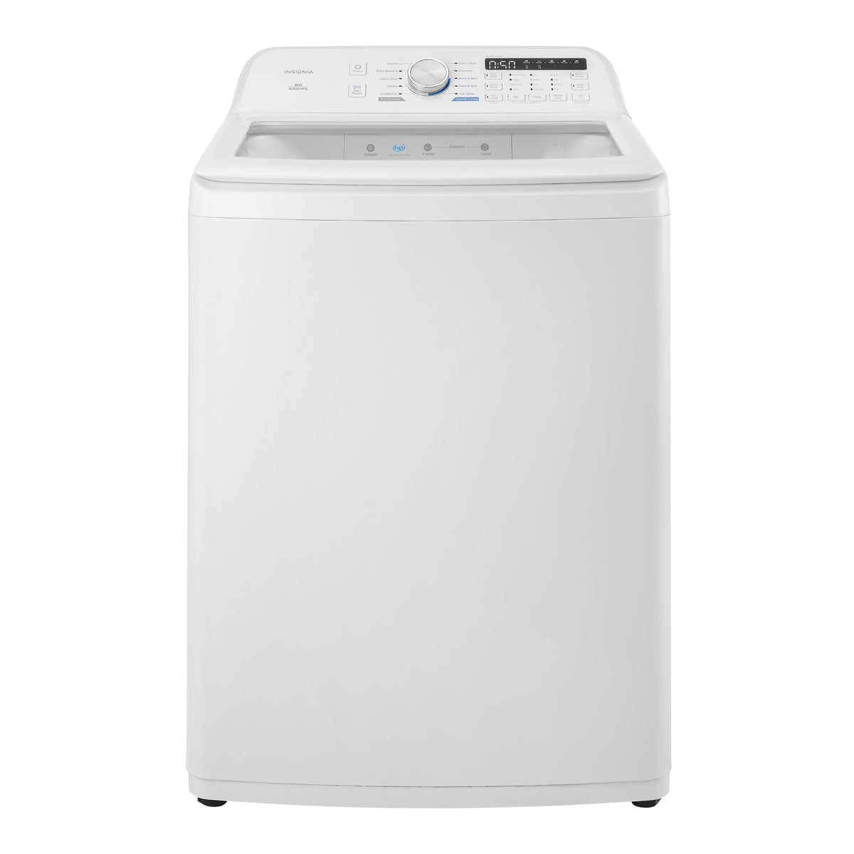 Insignia™ - 4.1 Cu. Ft. Top Load Washer with ColdMotion Technology - White