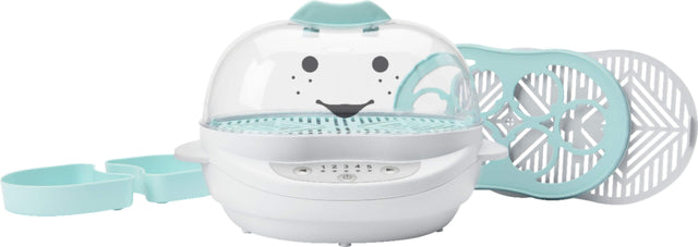 Front. NutriBullet - Baby Turbo Steamer & Sterilizer - Blue.