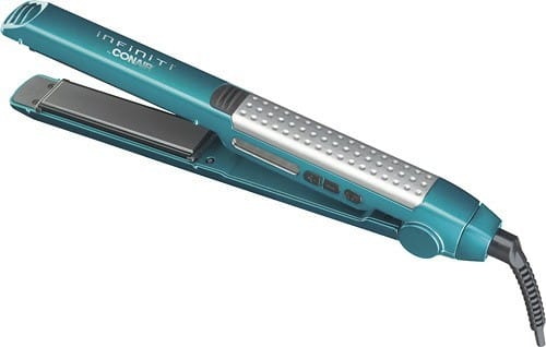 Conair - Infiniti Instant Heat Ceramic Hair Straightener - Silver