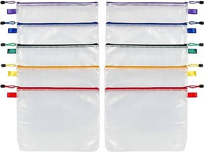 Front. Pendaflex - Oxford 13.19" 10-Piece Polyester Travel Pouch, Water Resistant Colors - Assorted.