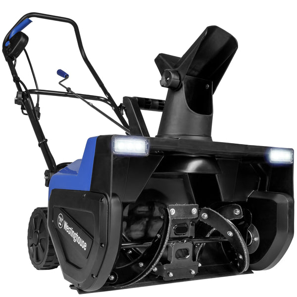 Westinghouse - 22 in. 120-Volt Single-Stage Corded Electric Snow Blower - Blue