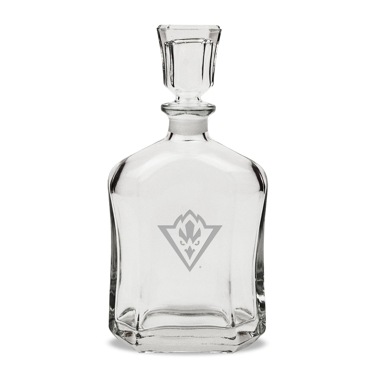 Jardine - UNC Wilmington Seahawks 23.75oz. Crystal Whisky Decanter - Multicolor