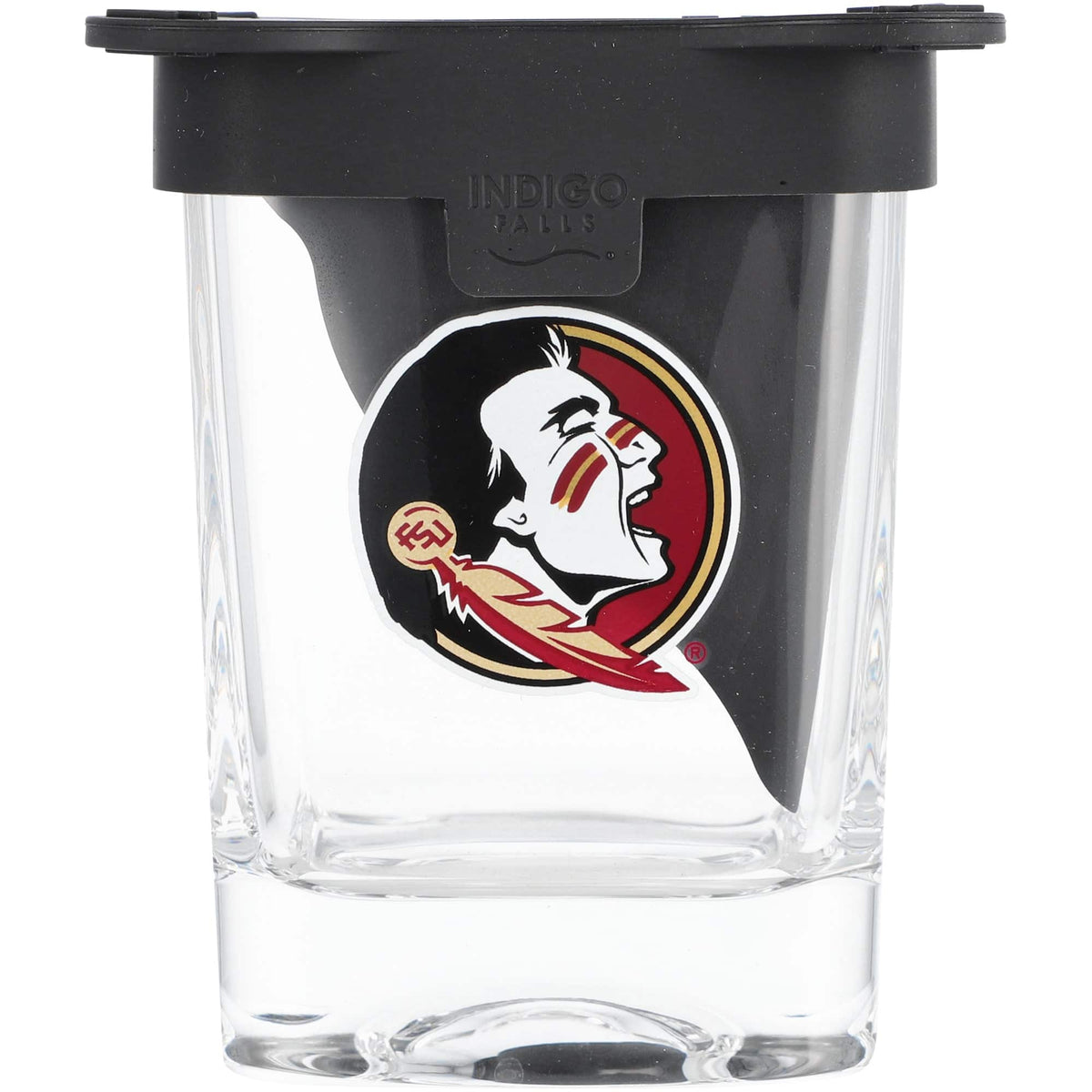 Indigo Falls - Florida State Seminoles 10oz. Ice Wedge Glass - Multicolor
