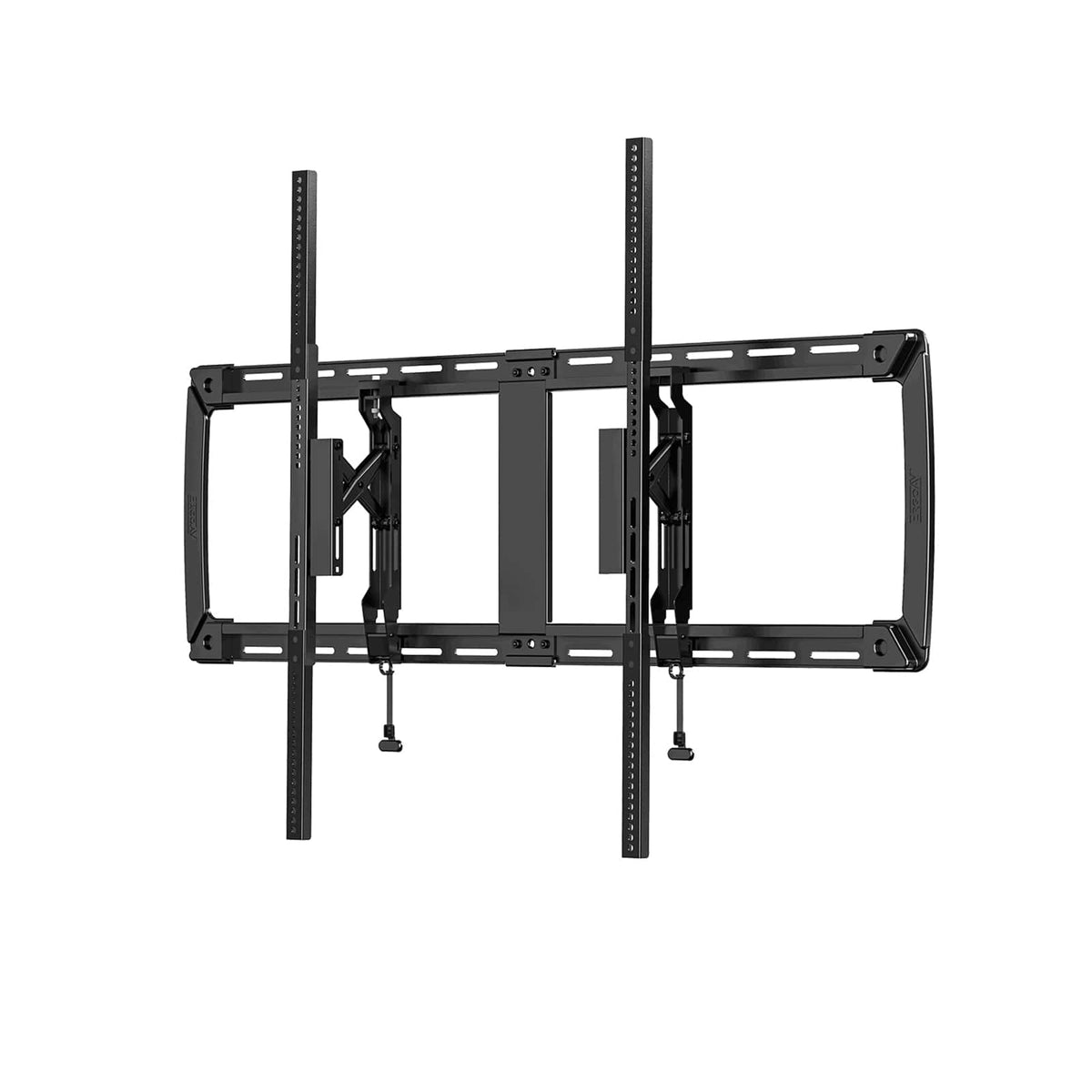 ErgoAV - 75″ -116″ Low Profile Extend, Swivel & Fixed TV Mount Model ERMLX1-01B - Black