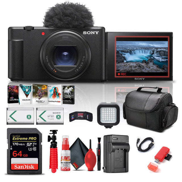 ZEISS SONY Vario Sonnar T* 1.8-4/6.9-17.6 REC SONY - or3ia videertwde Painter estemium x I  PaintShop Prou nuthotPro Po rr-eala-8 HONY | - NP P-8X1 FI X L I REC SONY SanDisk Extreme PRO - 170 MB/s V30 I 3 0 64 GB SanDisk AVE STROAC INS CLEAN - - - - SAVE