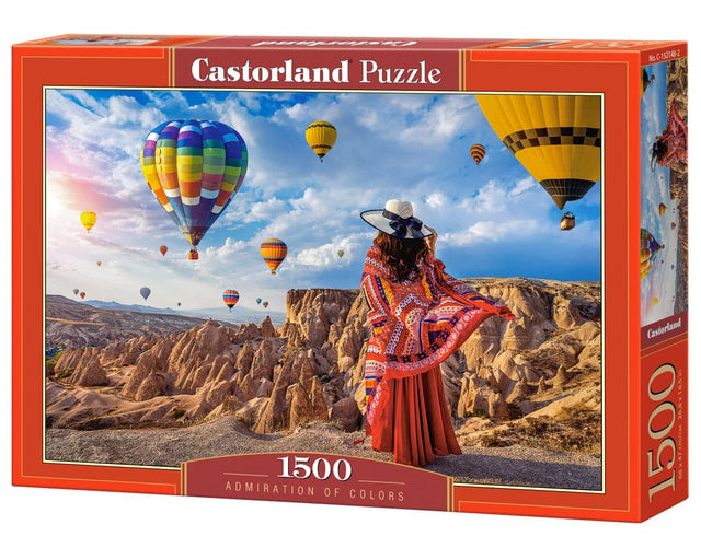 Castorland Puzzle, 1500, ADMIRATION OF COLORS, Castorland, 26.8x18.5m, No C-1521-48-2, X09 Cmc