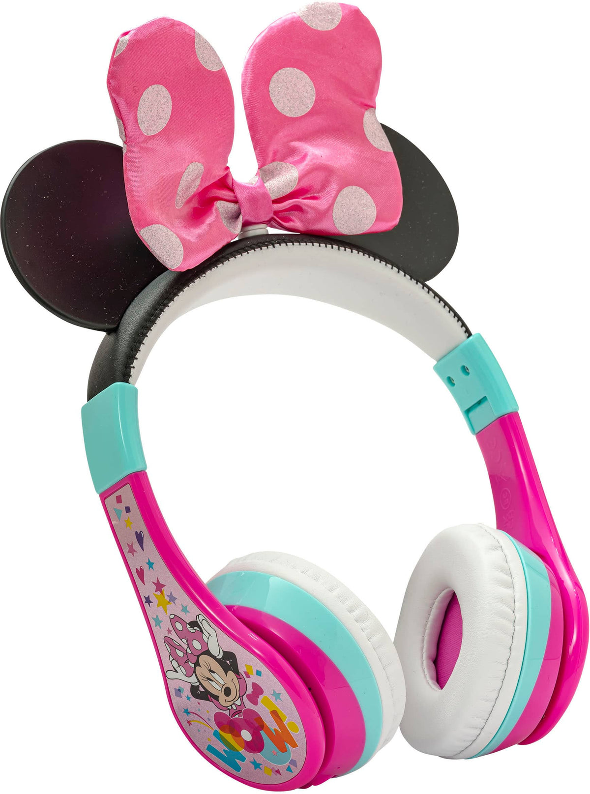 eKids - Minnie Mouse Wireless Over-the-Ear Headphones - Pink