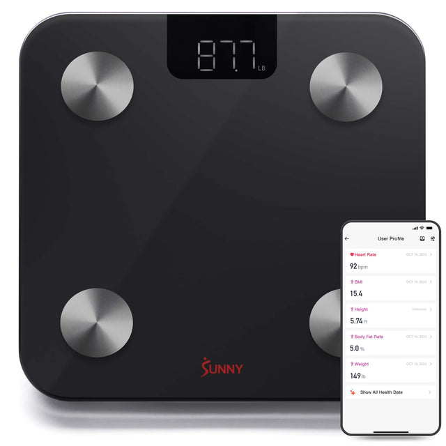 877 LB
i. User Profile
Heart Rate: 92 bpm
BMI: 15.4
Height: 5.74 ft
Body Fat Rate: 5.0%
Weight: 149 lb
Show All Health Date