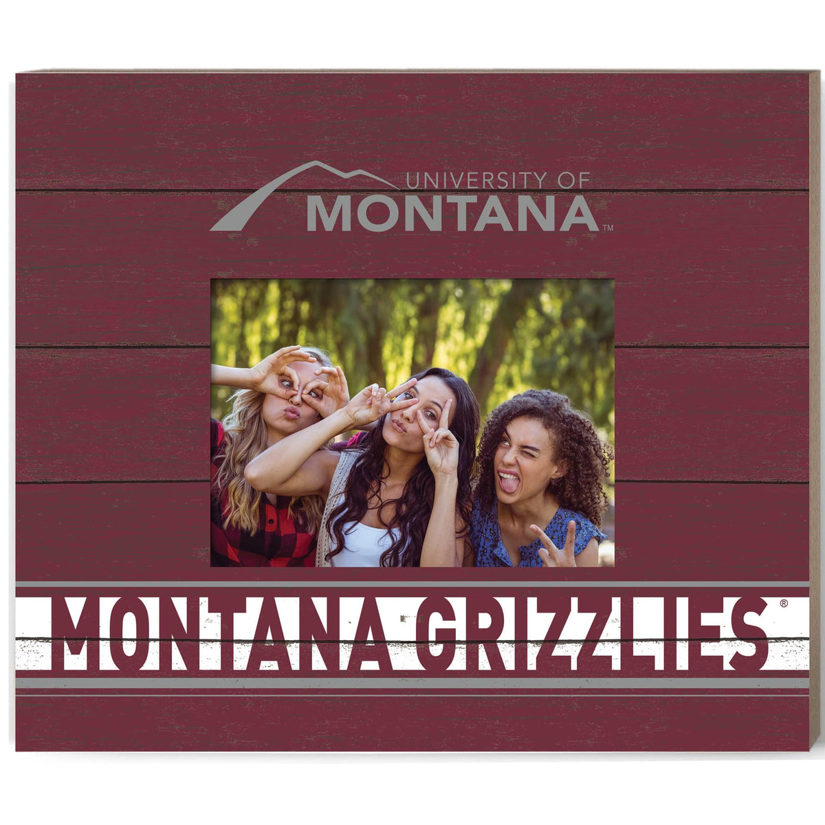 Jardine - Montana Grizzlies 11'' x 13'' Team Spirit Picture Frame - Maroon