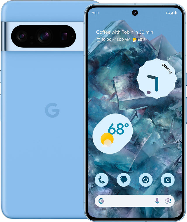 Front. Google - Pixel 8 Pro 128GB (Unlocked) - Bay.