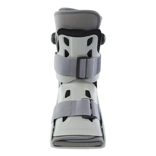 Front. Aircast - Aircast AirSelect Walker Brace/Walking Boot Short M - black.