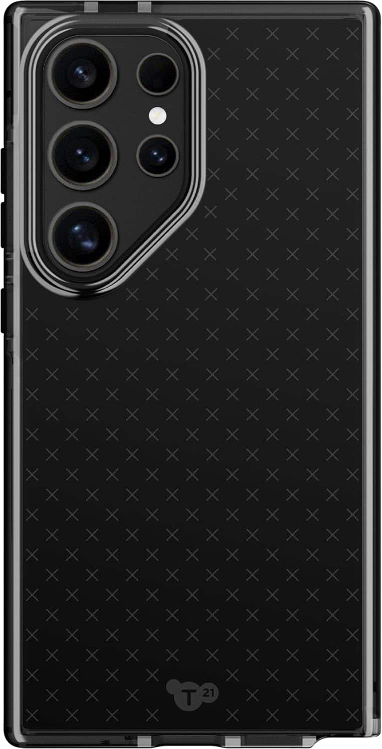 Tech21 - Evo Check Case Samsung Galaxy S24 Ultra - Smokey Black