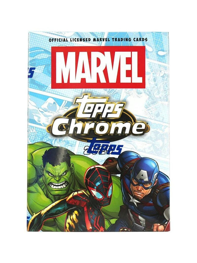 OFFICIAL LICENSED MARVEL TRADING CARDS  
5 MARVEL TOPPS Chrome