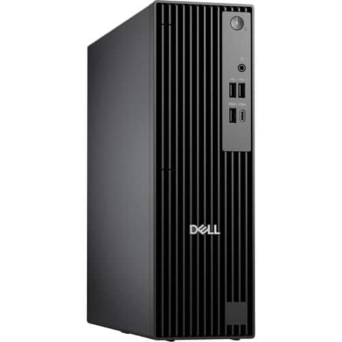 Dell - Pro Slim QCS1250 Intel Core i5-14500 2.60 GHz up to 5 GHz 16GB 512GB SSD Intel UHD 770 Graphics Windows 11 Pro Desktop - Black