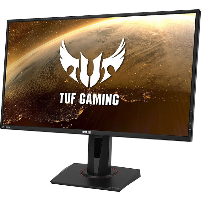 Front. ASUS - 27 LCD Monitor with HDR (DisplayPort HDMI) - Black.