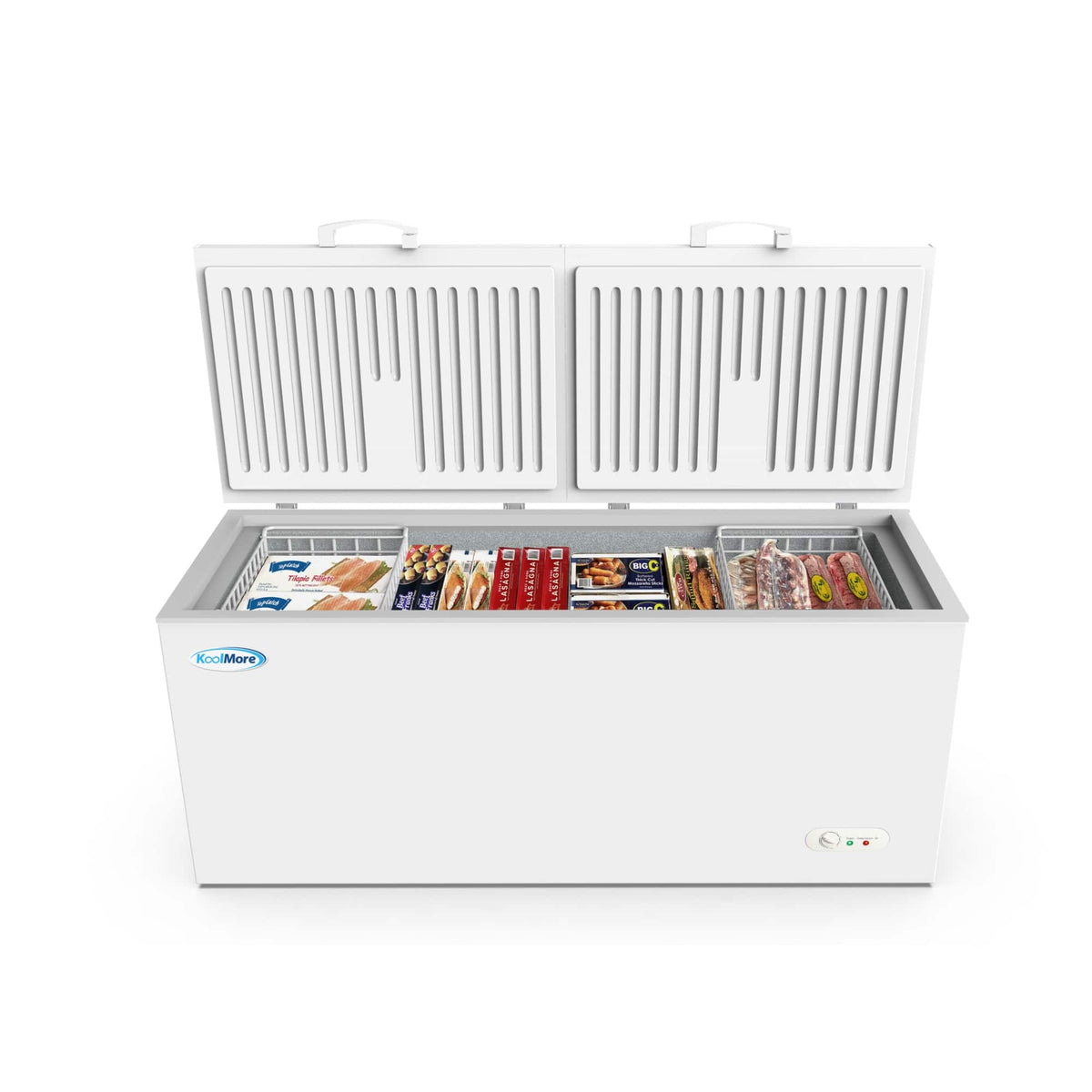 Koolmore - 76 in. Commercial Chest Freezer 20 cu ft. SCF-20C - White