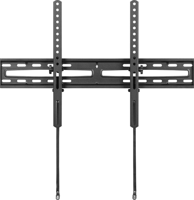 Front. Best Buy essentials™ - Tilting TV Wall Mount For Most 47–84" TVs - Black.