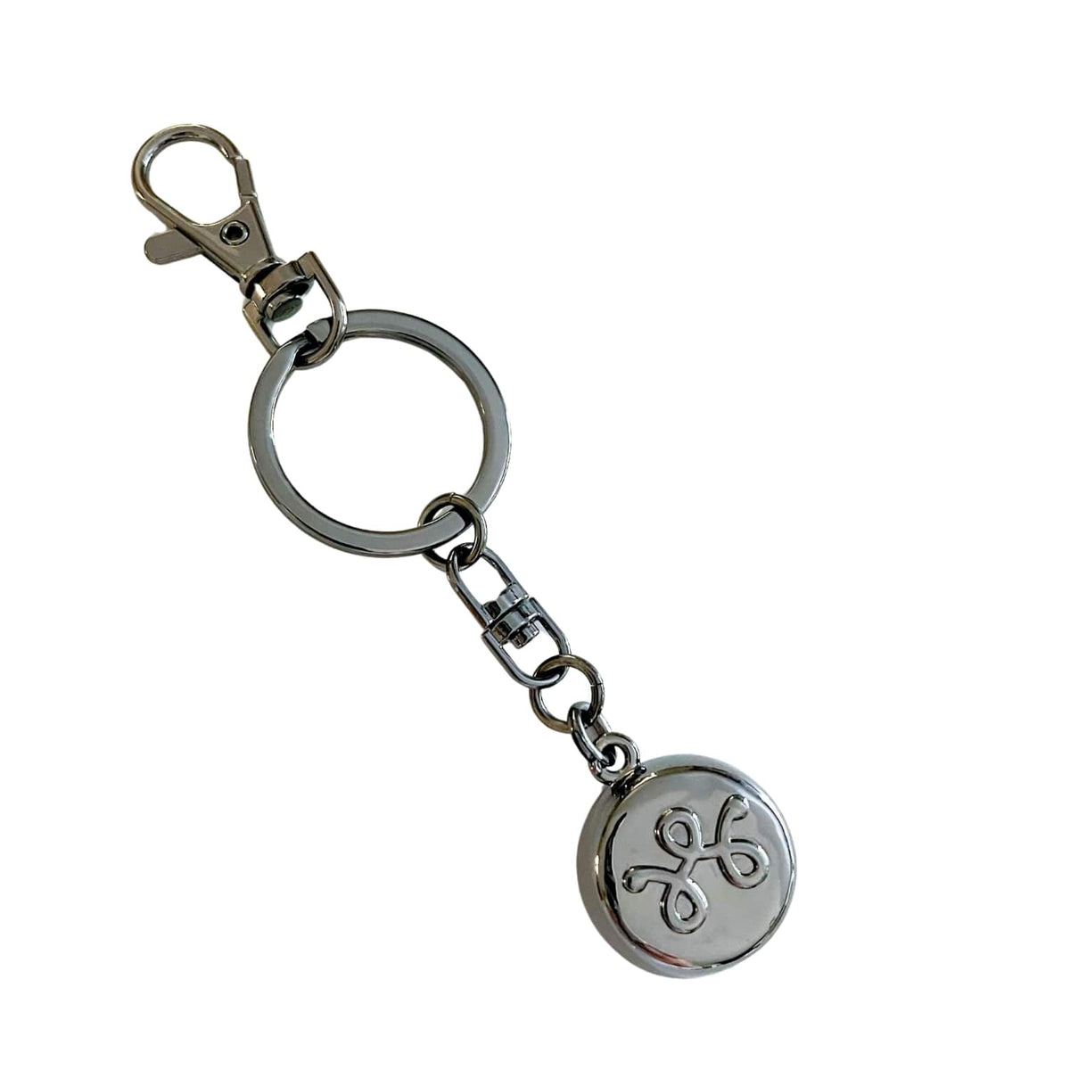 invisaWear - Smart Jewelry - Personal Safety Device - Unisex Keychain - 911 and ADT Features - Black