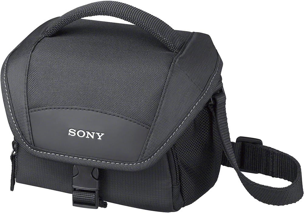 Soft Carrying Case for Select Sony DSLR and Camcorders - Black