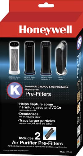 Honeywell - Replacement Filter - Black