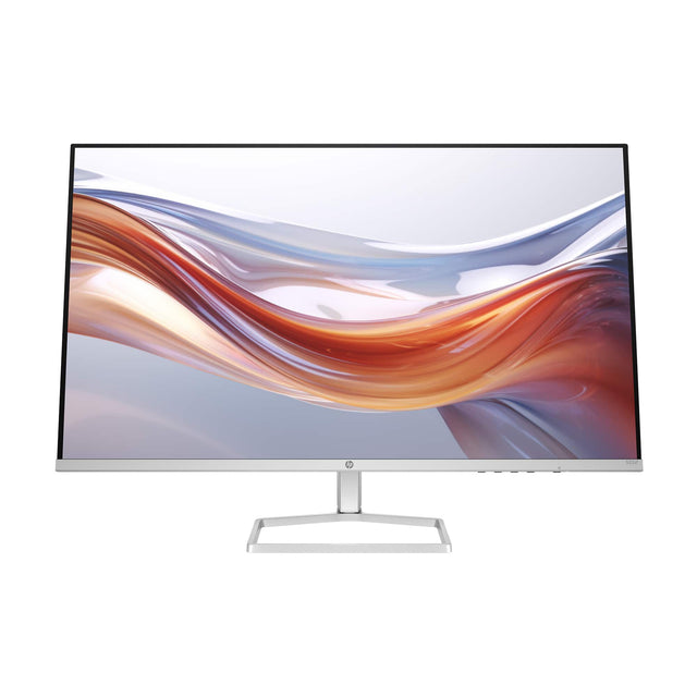 Front. HP - 31.5" VA LED FHD 100Hz Monitor (HDMI, VGA) - Silver & Black.