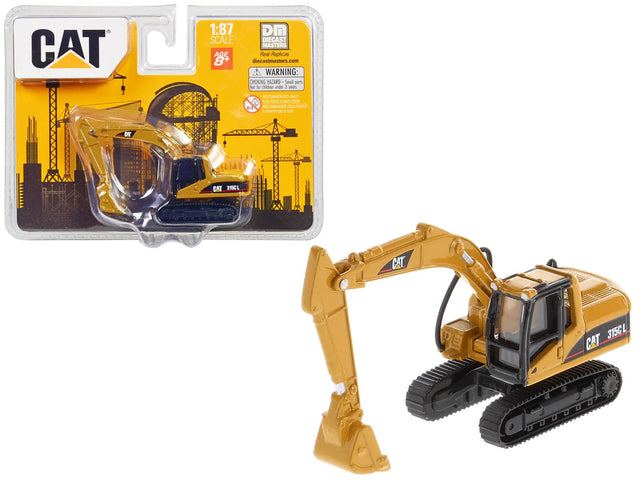 CAT  
1:87 SCALE  
AGE 8+  

DIECAST MASTERS  
Real Replicas  
diecastmasters.com  

WARNING:  
CHOKING HAZARD - Small parts. Not for children under 3 years.  
RECOMMENDED ONLY FOR AGES 8 AND OVER.  
RECOMMENDED SEULEMENT À PARTIR DE 8 ANS.  

CAT 315CL