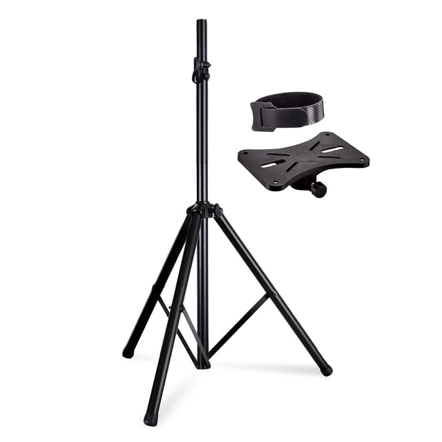 Front. 5 CORE - 5 Core Speaker Stand Adjustable PA DJ Tripod Studio Monitor Stands w 35mm Insert-SS ECO 1PK BLK WoB - Black.