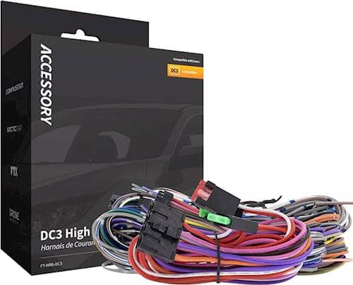 Front. Compustar - Hardwire Harness Kit - Black.