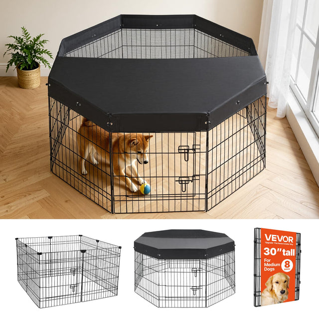 VEVOR 30" tall For Medium 8 Dogs