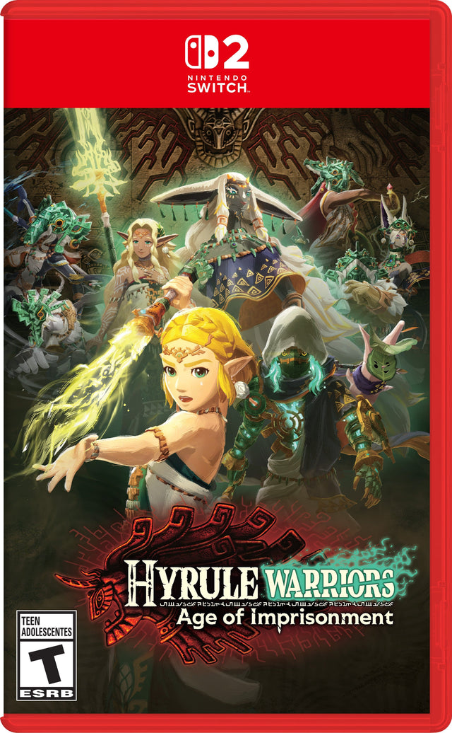2 NINTENDO SWITCH  
Hyrule Warriors  
Age of Imprisonment  

TEEN  
ADOLESCENTES  
T  
ESRB