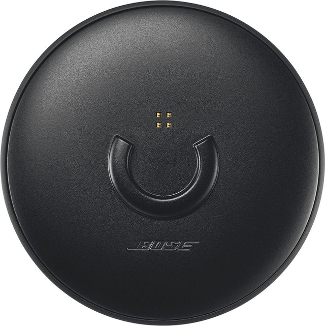 Front. Bose - SoundLink Revolve Portable Speaker Charging Dock - Black.