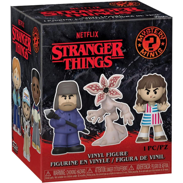 NETFLIX STRANGER THINGS 2 THINGS STRANGER MINIS 2 THINGS 1 PC/PZ VINYL FIGURE VINIL VINYLE / FIGURA DE VINIL / FIGURINE ADVERTENCIA: PELIGRO DE ASFIXIA HAZARD. ATTENTION: DANGER D'ETOUFFEMENT. WARNING: CHOKING HAZARD. Small parts. Not suitable for children under 36 months.