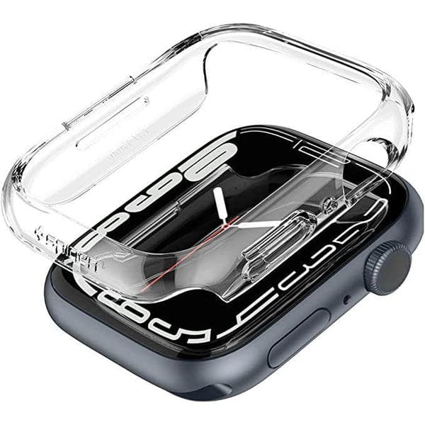 Front. Entronix - Entronix Protective Case for Apple Watch Series Ultra 49mm with Built-In Screen Protector - Clear.