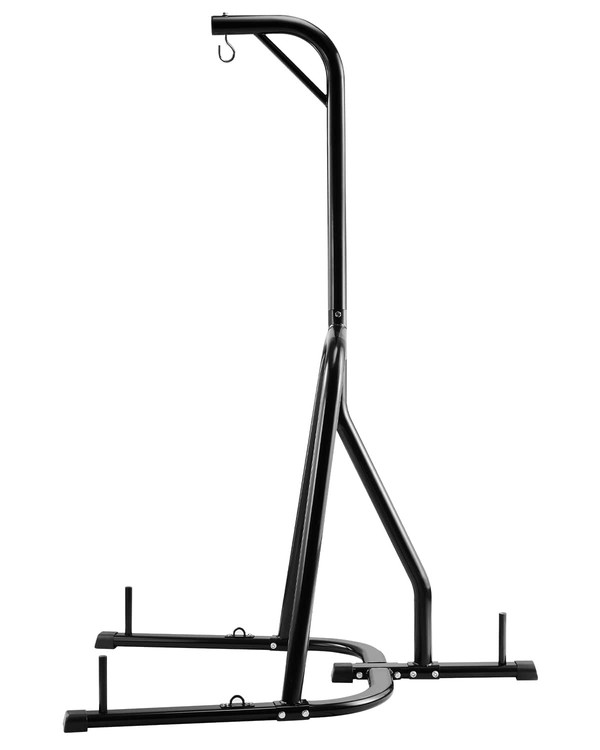 VEVOR - Punching Bag Stand, Steel Heavy Duty Workout Equipment, Boxing Punching Bag Stand, Holds Up to 140 lbs - Black