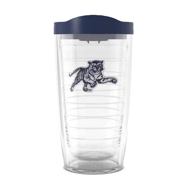 Front. Tervis - Jackson State Tigers 16oz. Emblem Classic Travel Tumbler - Multicolor.