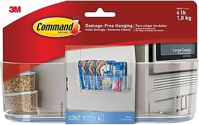 Command - Large Caddy - Clear