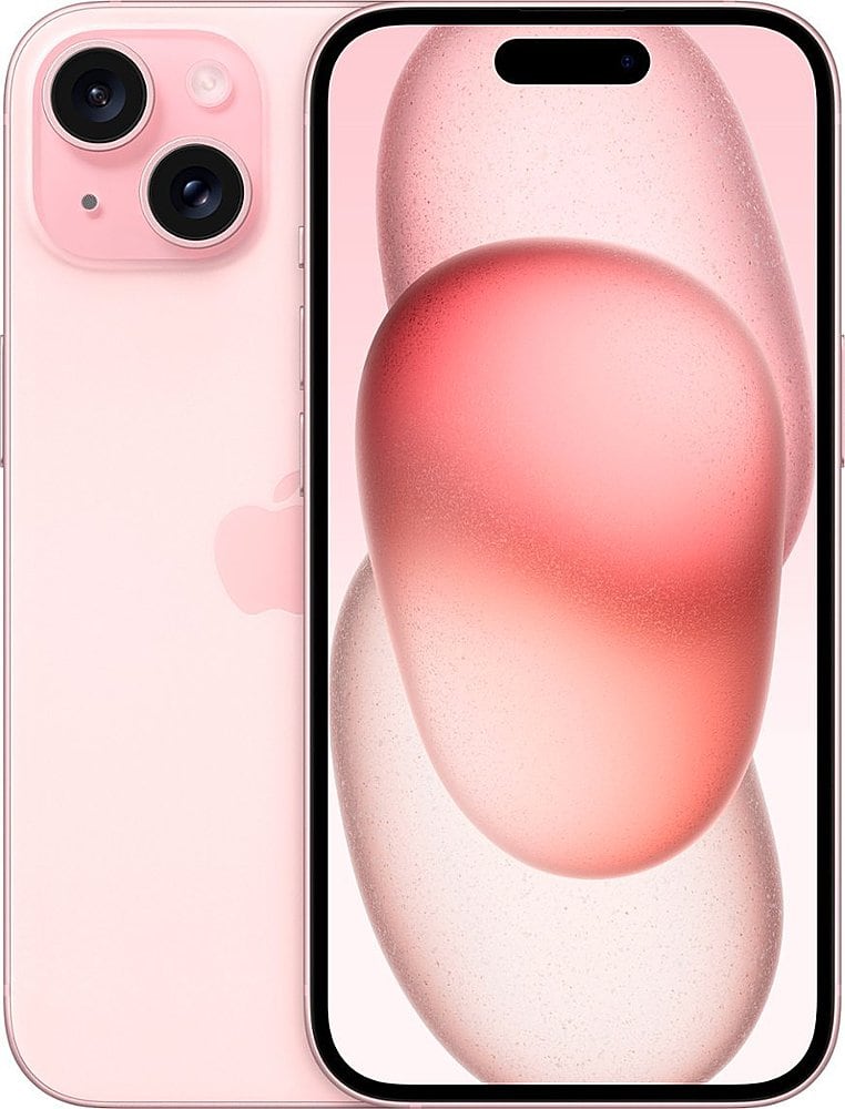 Apple - Pre-Owned Excellent iPhone 15 5G 256GB (Unlocked) - Pink