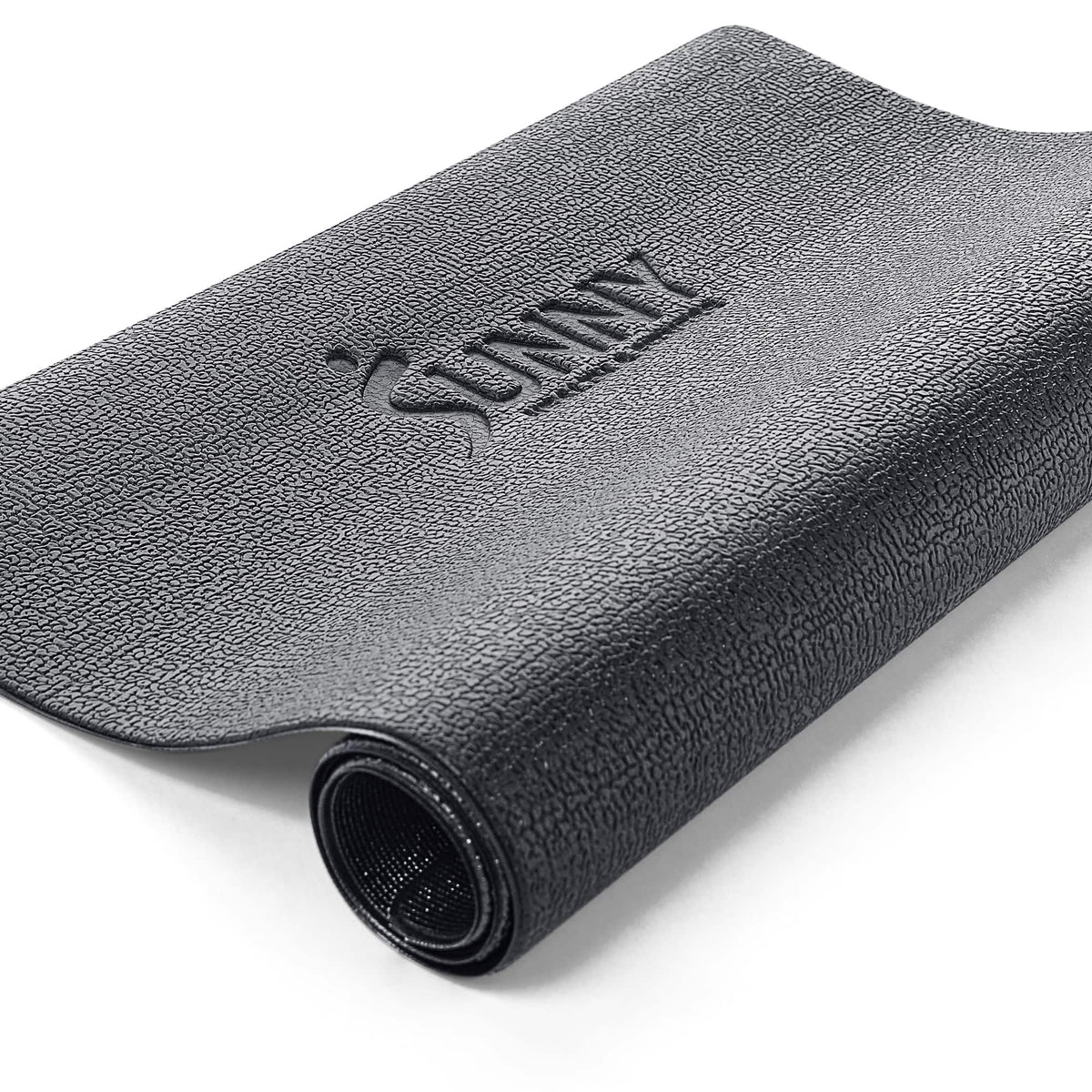 Sunny Health & Fitness - Home Gym Floor Protector Mat for Fitness & Exercise Equipment - Extra Small - Black