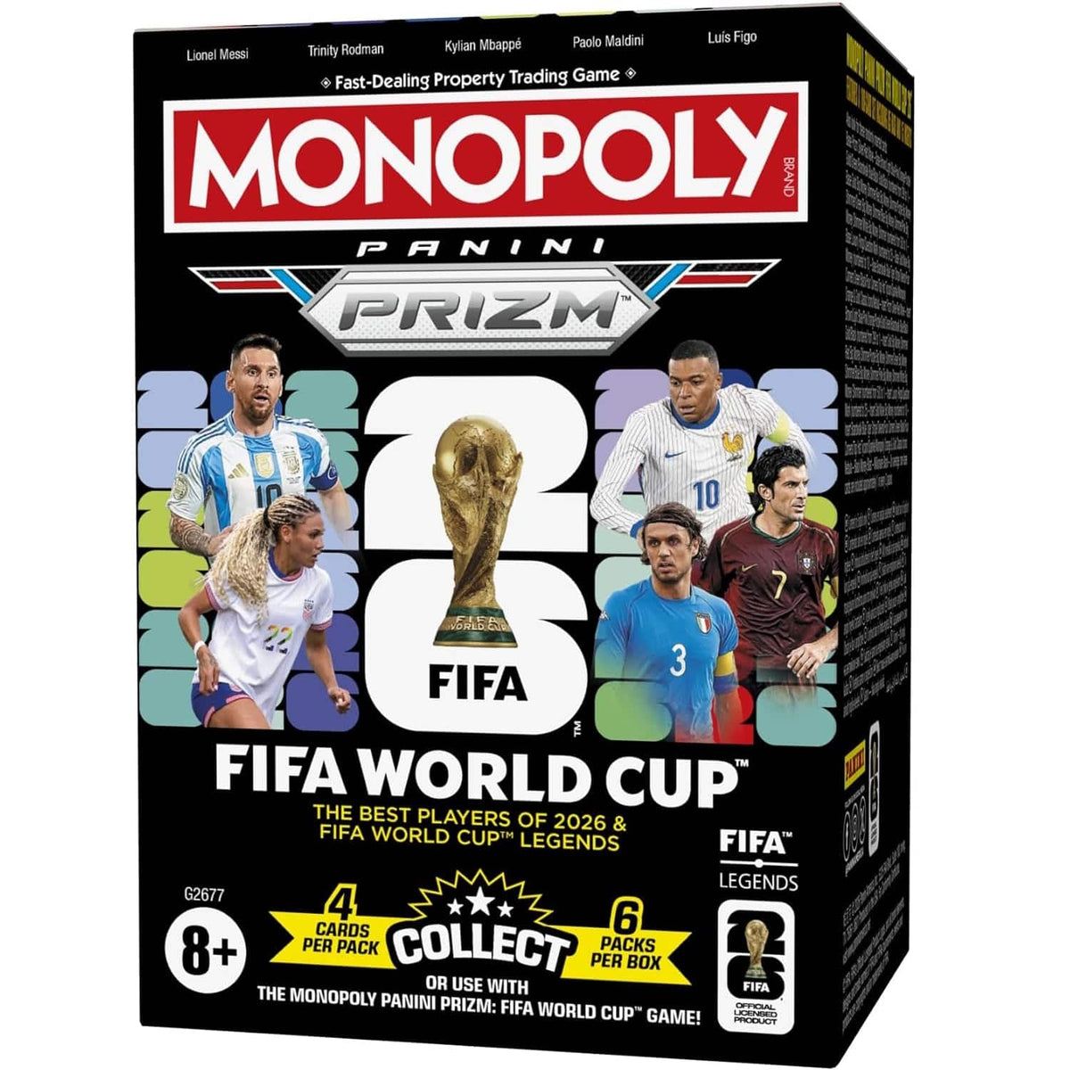 Panini - Monopoly Panini: Prizm FIFA World Cup Soccer Cards (2026)