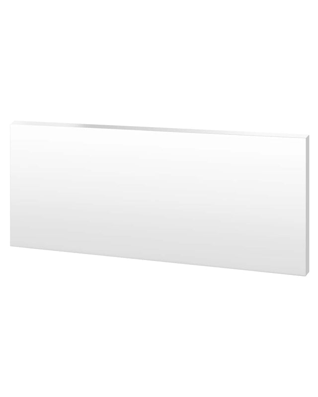 Front. VEVOR - HDPE Plastic Sheet Board, 1 Pack High Density Polyethylene Sheet Plastic Panel, 24 x 48 Inch 1/2 Inch Thick Customizable - White.