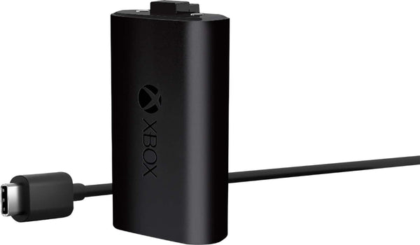 Microsoft - Rechargeable Battery + USB-C Cable for XBOX Series X and XBOX Series S - Black