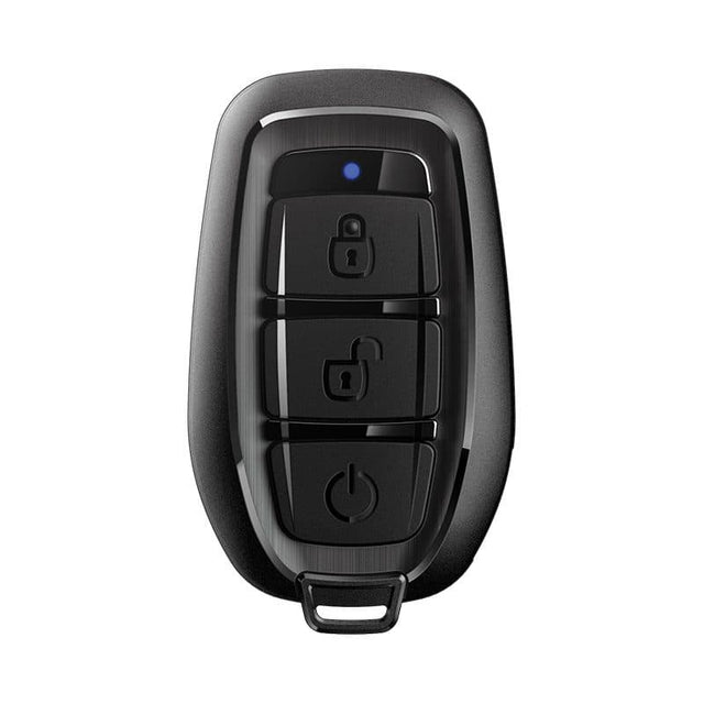 Front. Compustar - 1-Way G17 3B AM Replacement Remote with 1500' Range - Black.