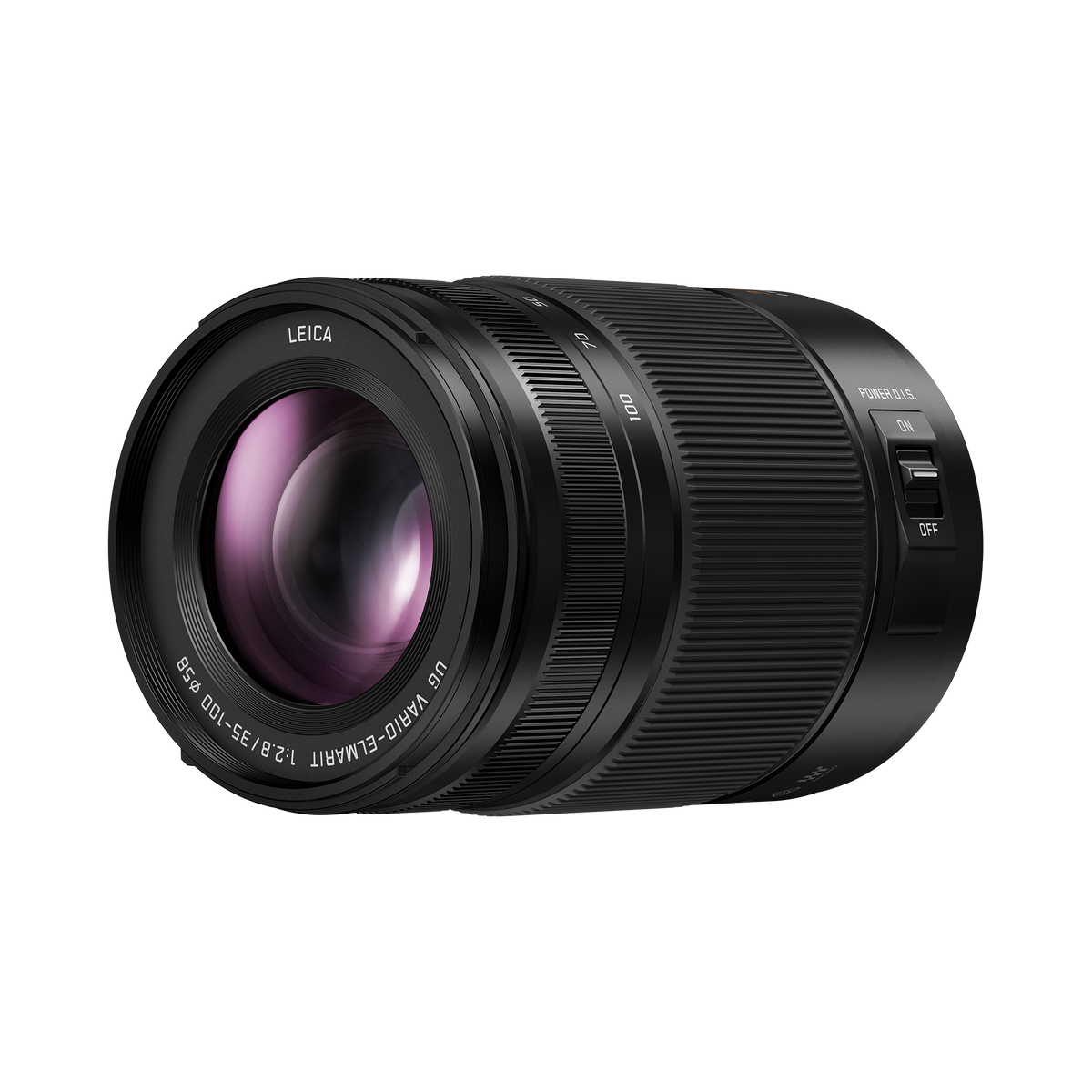 Panasonic - LUMIX G Series 35-100mm f/2.8 Leica DG Vario-Elmarit POWER O.I.S. Standard Zoom Lens - Black
